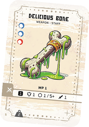 Art illustration weapon staff mp one