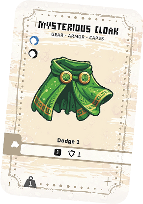 Mysterious figure in armor and cloak