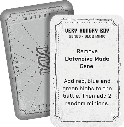 Red and blue blobs battle